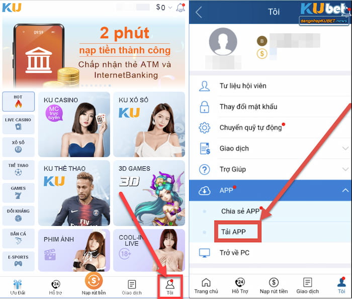 Tải Kubet App